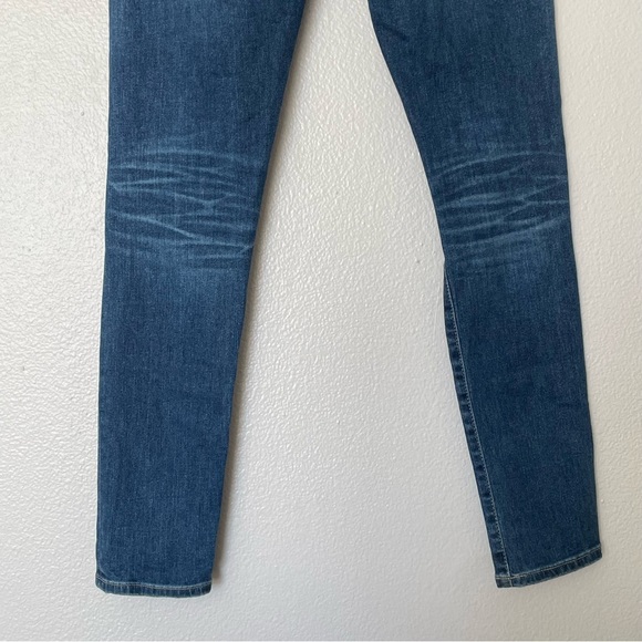 Adriano Goldschmied The Farrah Skinny Ankle High-Rise Ag-ed Denim Jeans Sz 28R - Picture 9 of 11